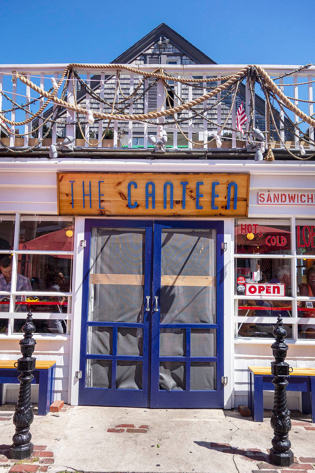 the canteen restaurant store front in provincetown