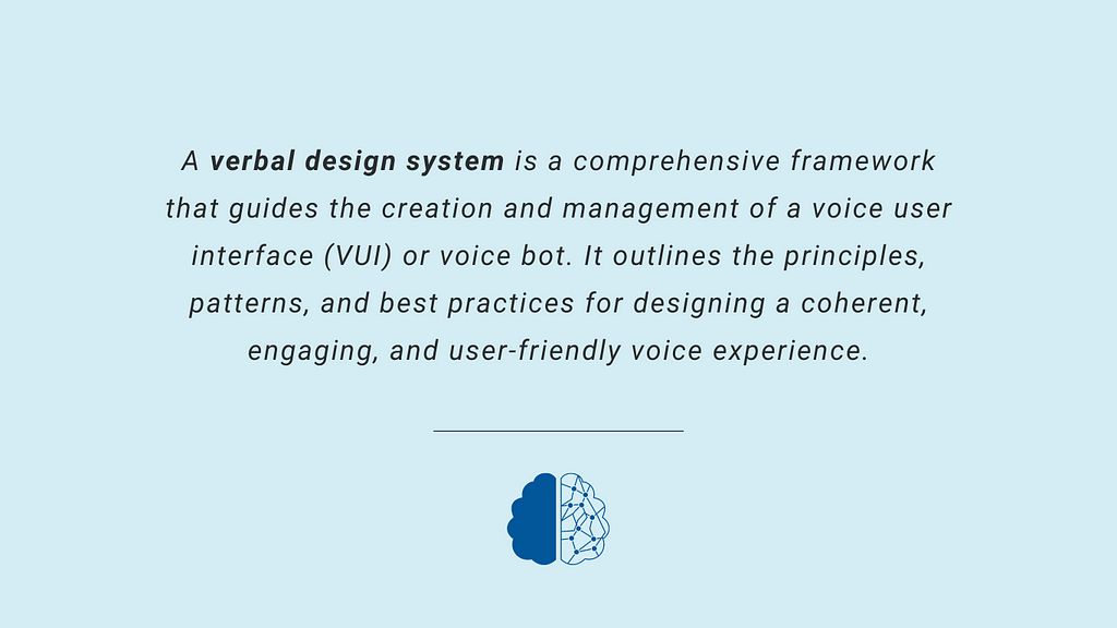 verbal design system definition