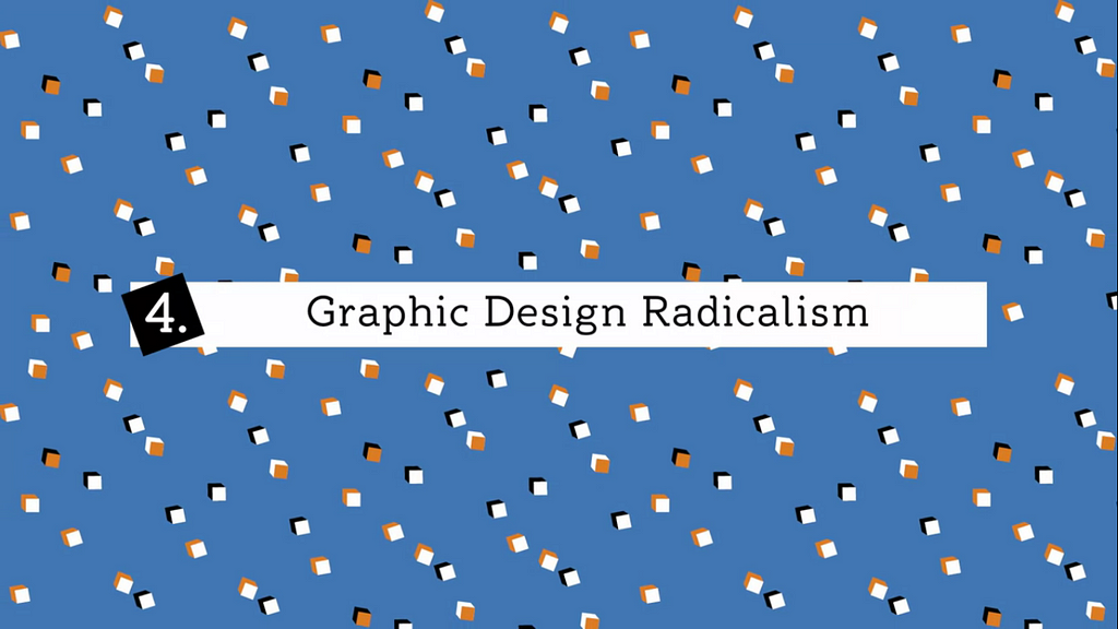 Graphic Design Radicalism