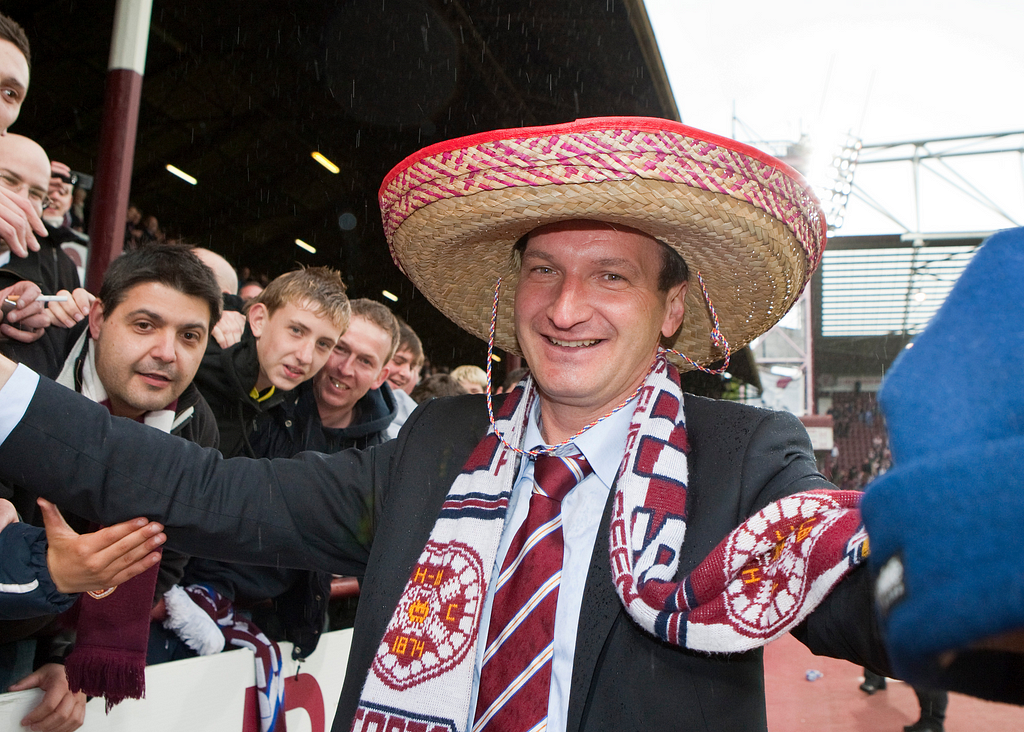 Csaba Laszlo at Hearts