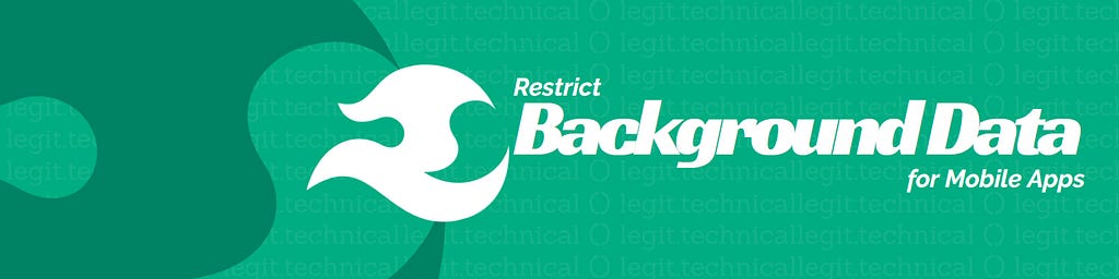 restrict background data in android