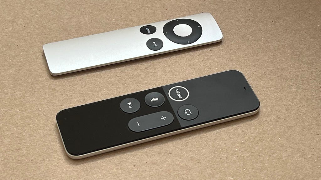 The work of the hardware interaction designer can be a remote controller. In the picture the remote controllers from Apple.