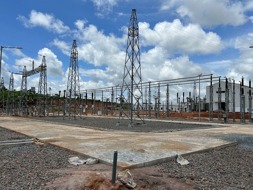 Kamakwie substation in Sierra Leone is part of the Côte d’Ivoire, Liberia, Sierra Leone, Guinea (CLSG) network.