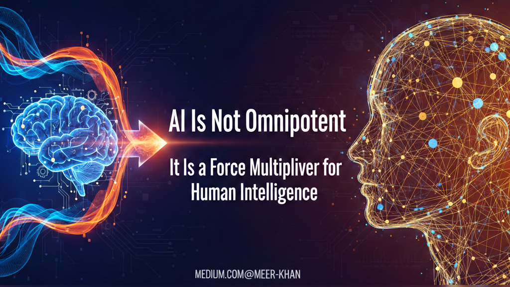 AI Is Not Omnipotent — It Is a Force Multiplier for Human Intelligence