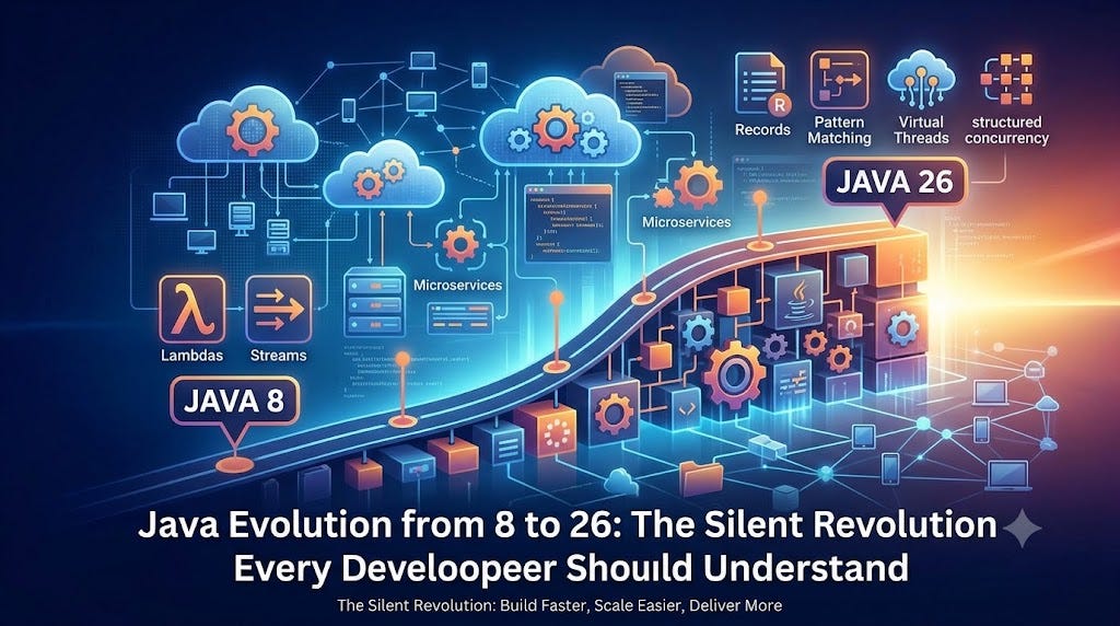 ⚡️ Java Evolution from 8 to 26: The Silent Revolution Every Developer Should Understand