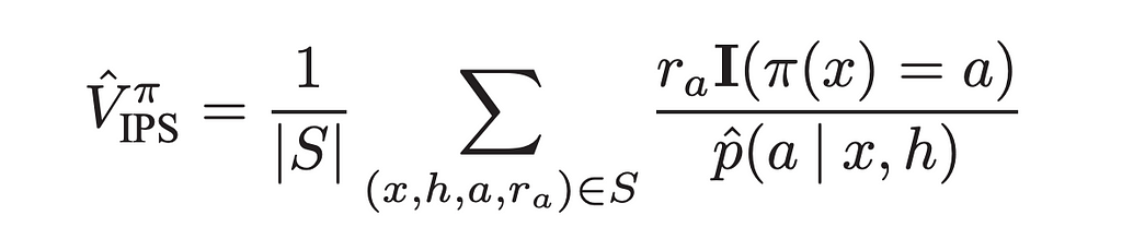 inverse propensity scoring