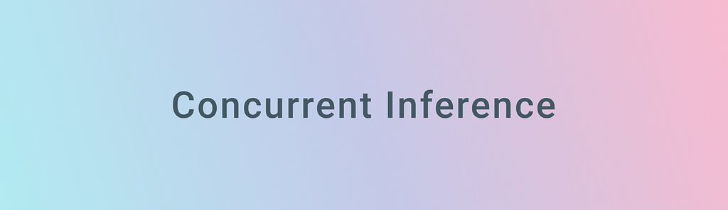 Title image, concurrent inference.
