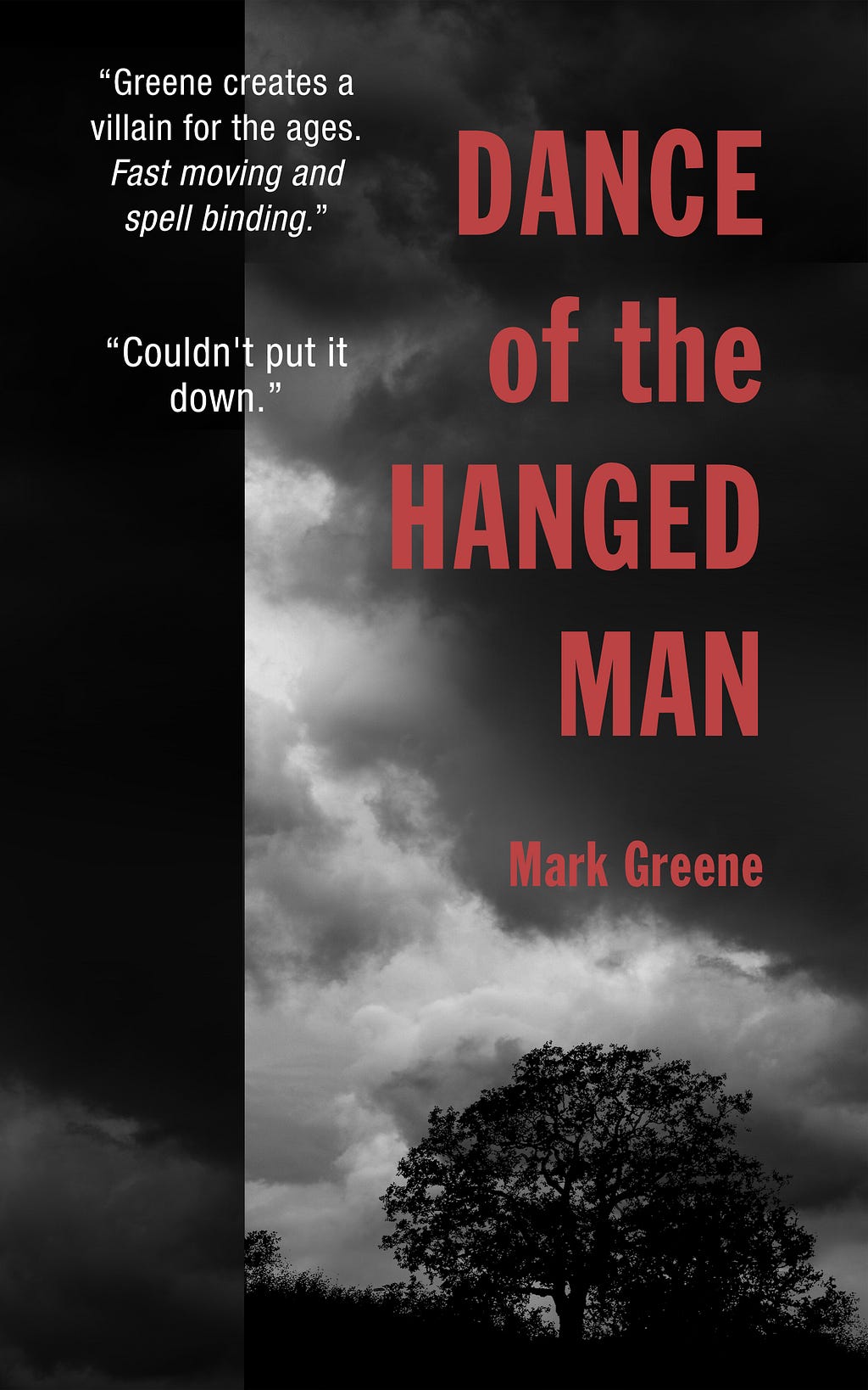 The cover of Mark Greene’s new novel Dance of the Hanged Man.