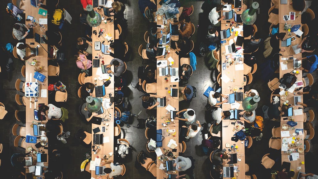 HackZurich 2019 from above