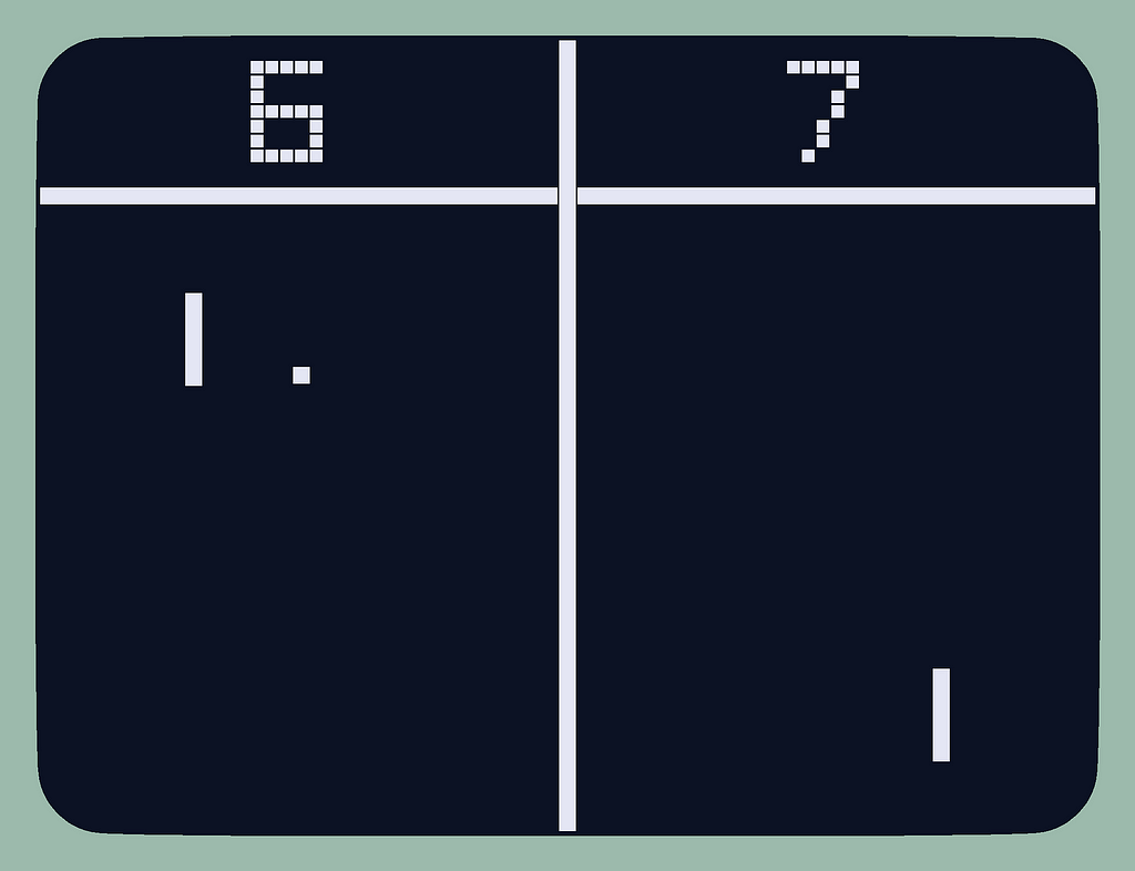 image of pong video game