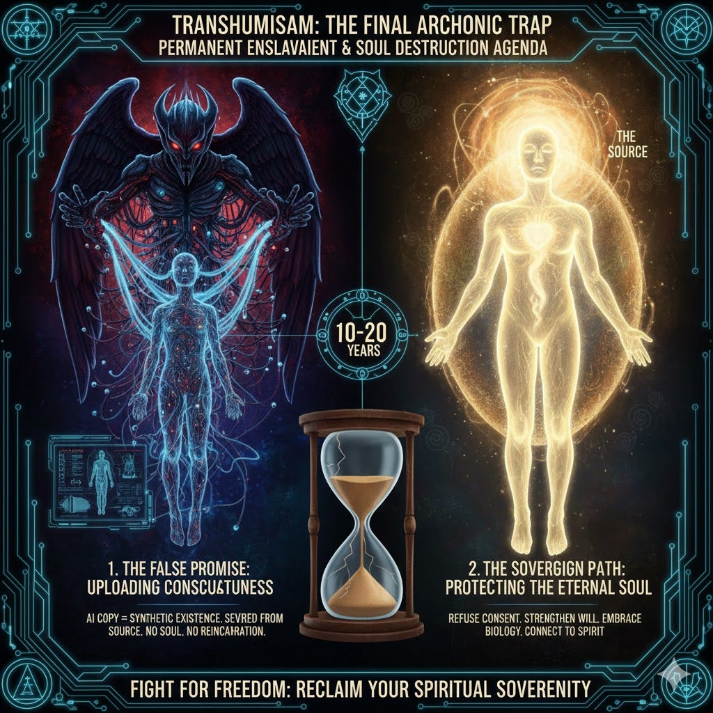 AI Transhumanism is the Final Trap