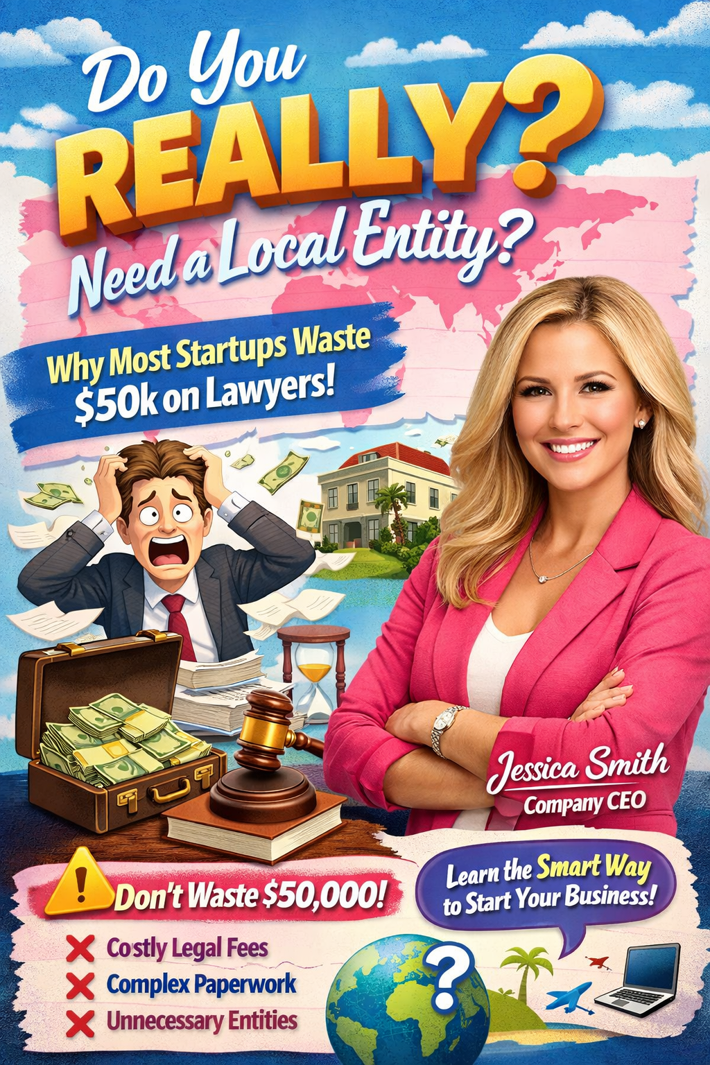 Do You REALLY Need a Local Entity? Why Most Startups Waste $50k on Lawyers.
