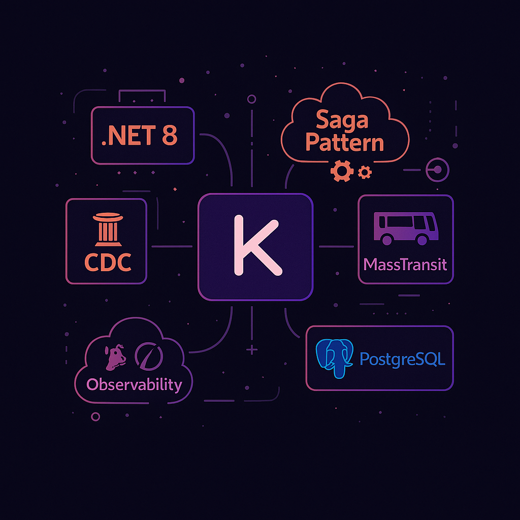Implementando o Saga Pattern com Kafka, CDC e .NET: