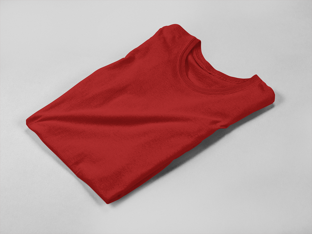 Zazzy Clothing Tshirt of solid red colour