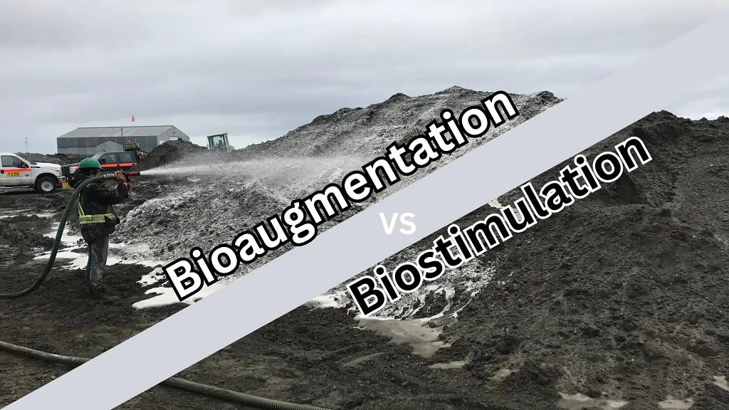 Bioaugmentation vs Biostimulation