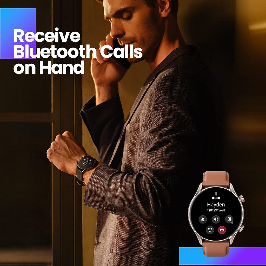 Amazfit GTR 3 Pro Smart Watch for Men smartwatch