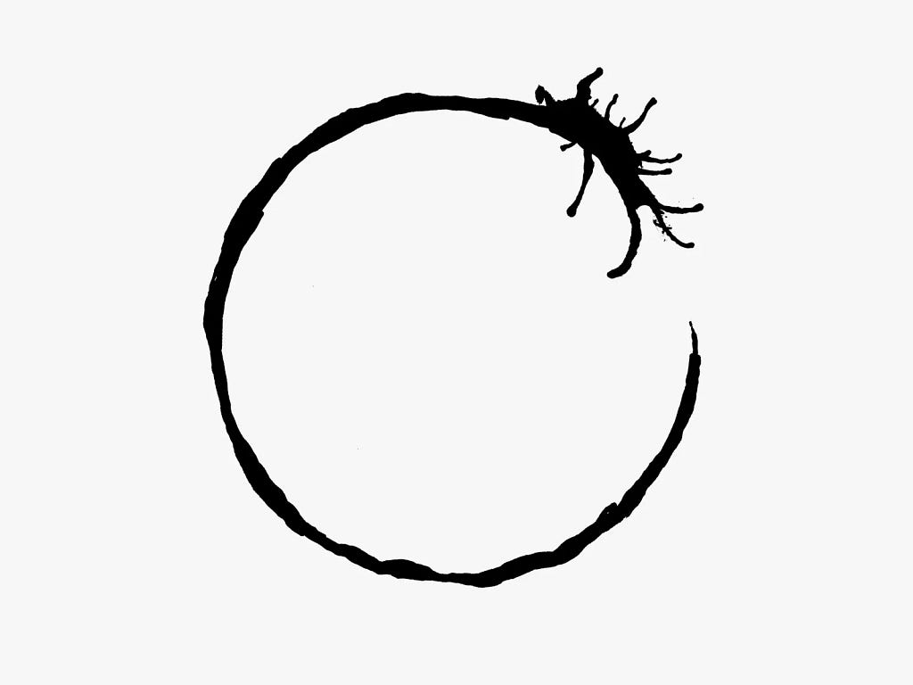 A glyph from the film Arrival.