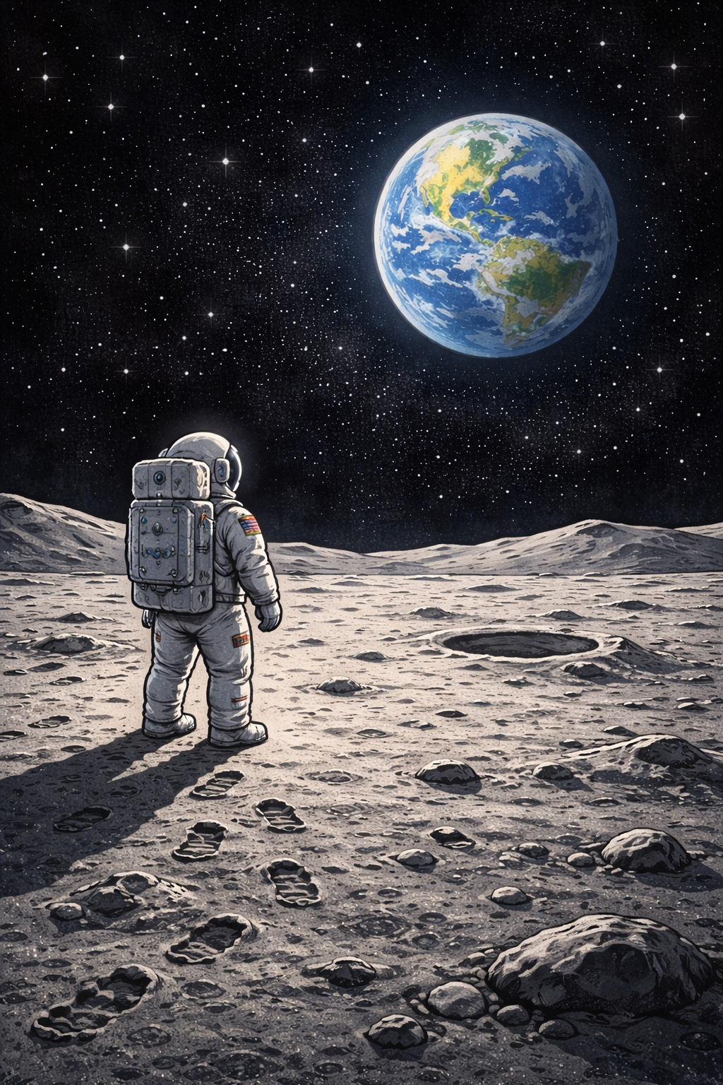 What If They Went to the Moon and No One Noticed-