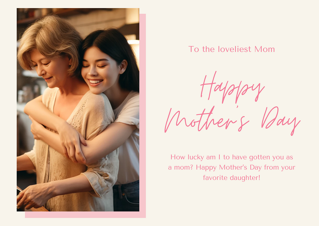 Mother’s Day Wishes from Daughter