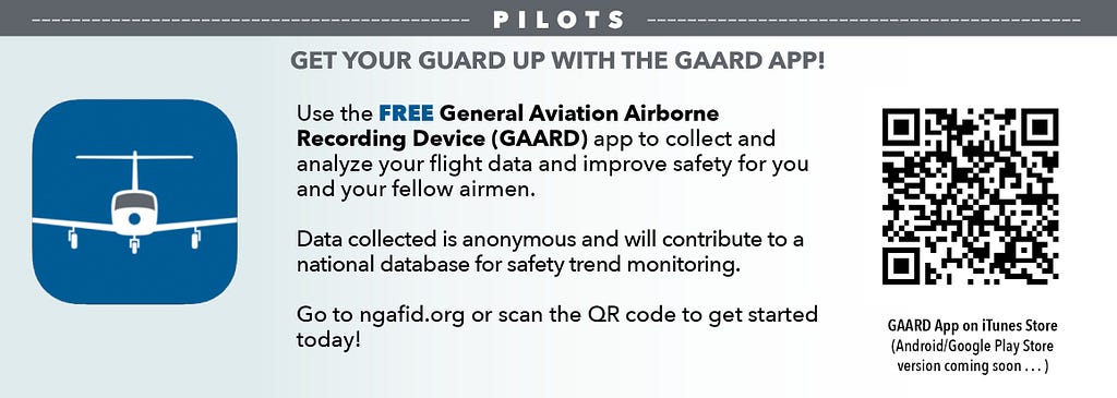 QR code for the GAARD app