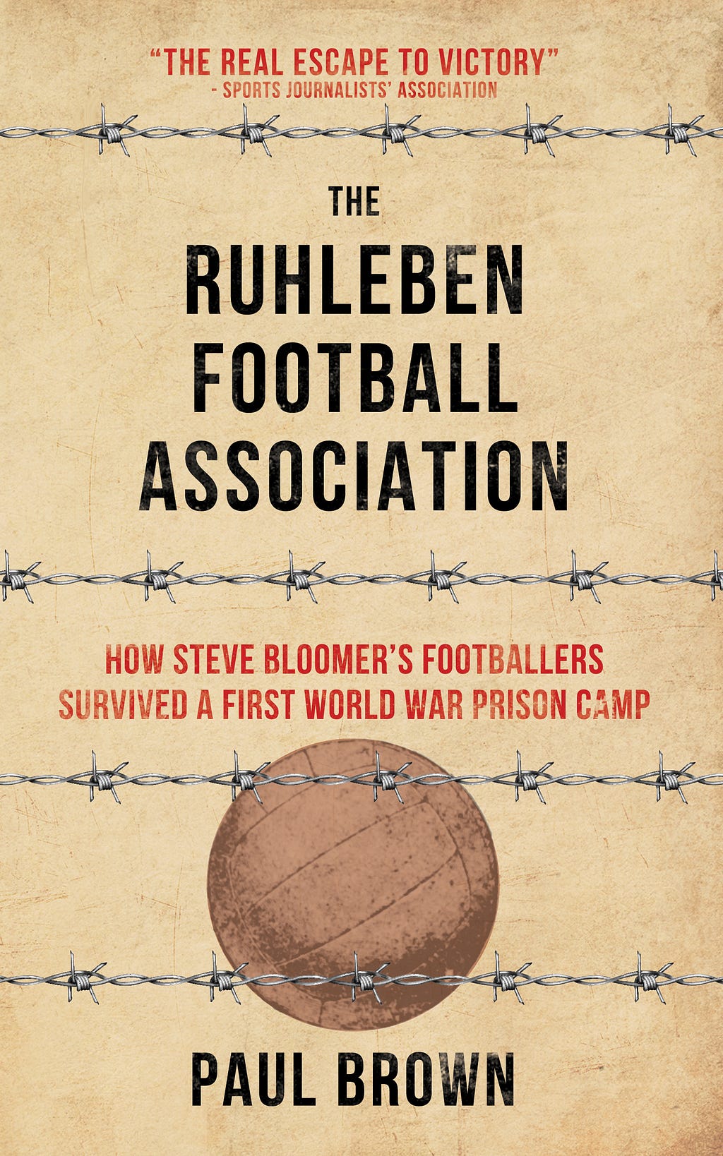 The Ruhleben Football Association by Paul Brown book cover