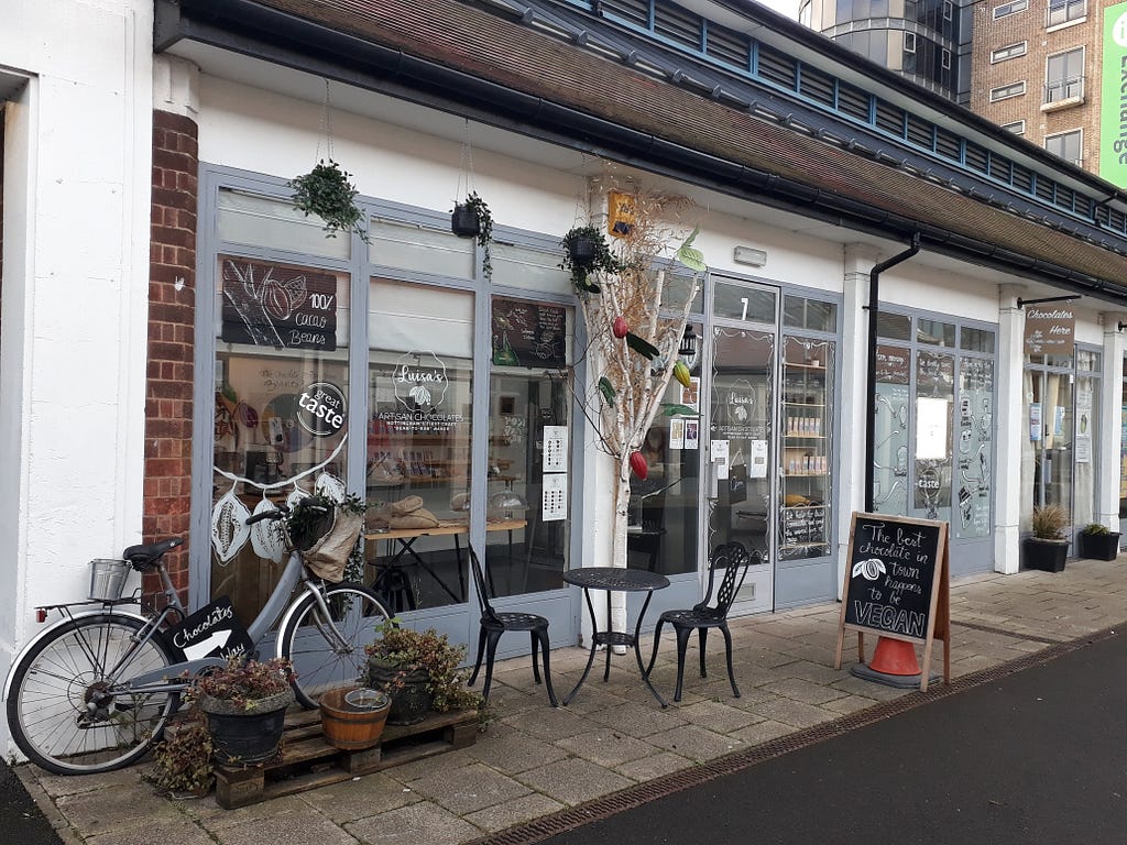 Luisa’s bean-to-bar chocolate Sneinton Market