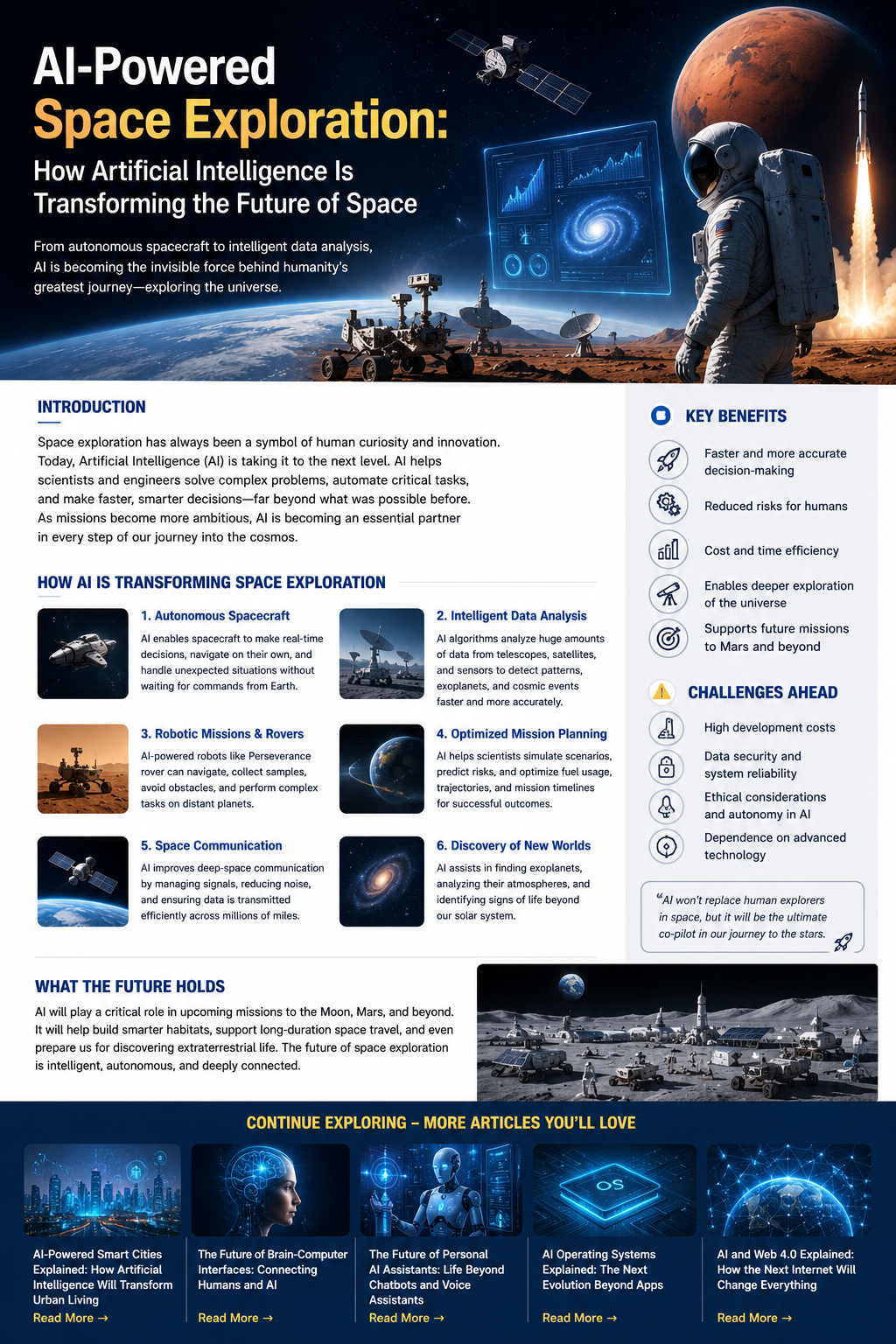 AI-Powered Space Exploration: How Artificial Intelligence Is Transform