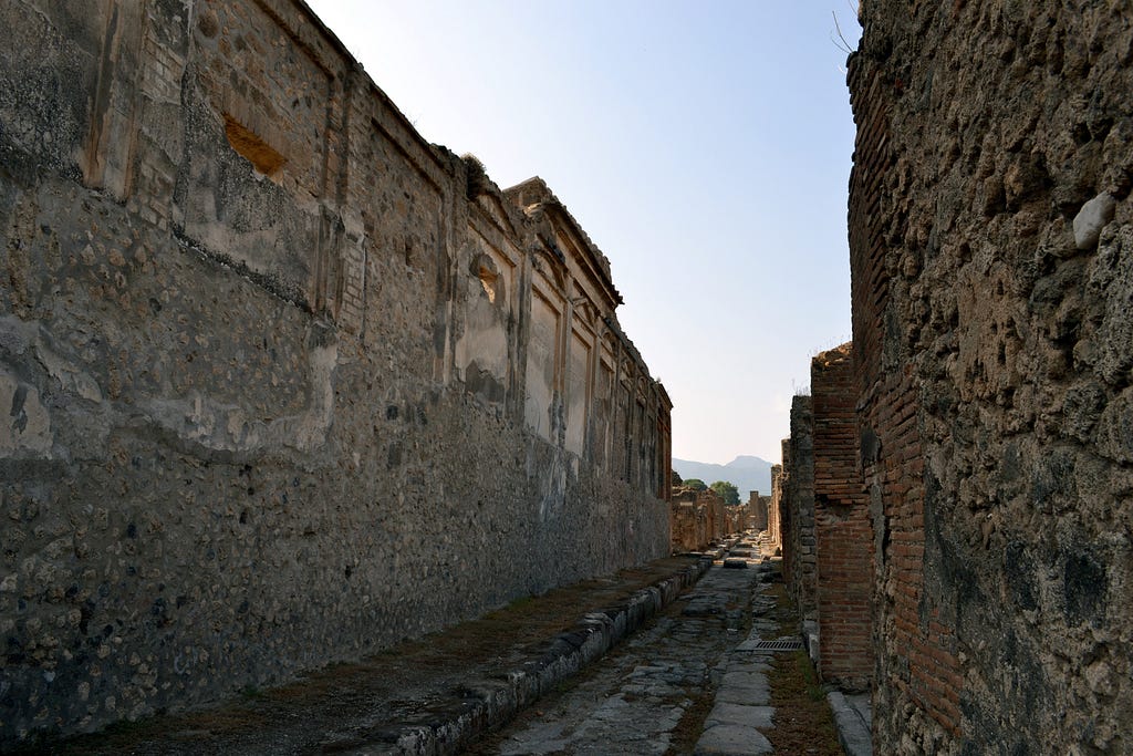 Alley in Pompeii