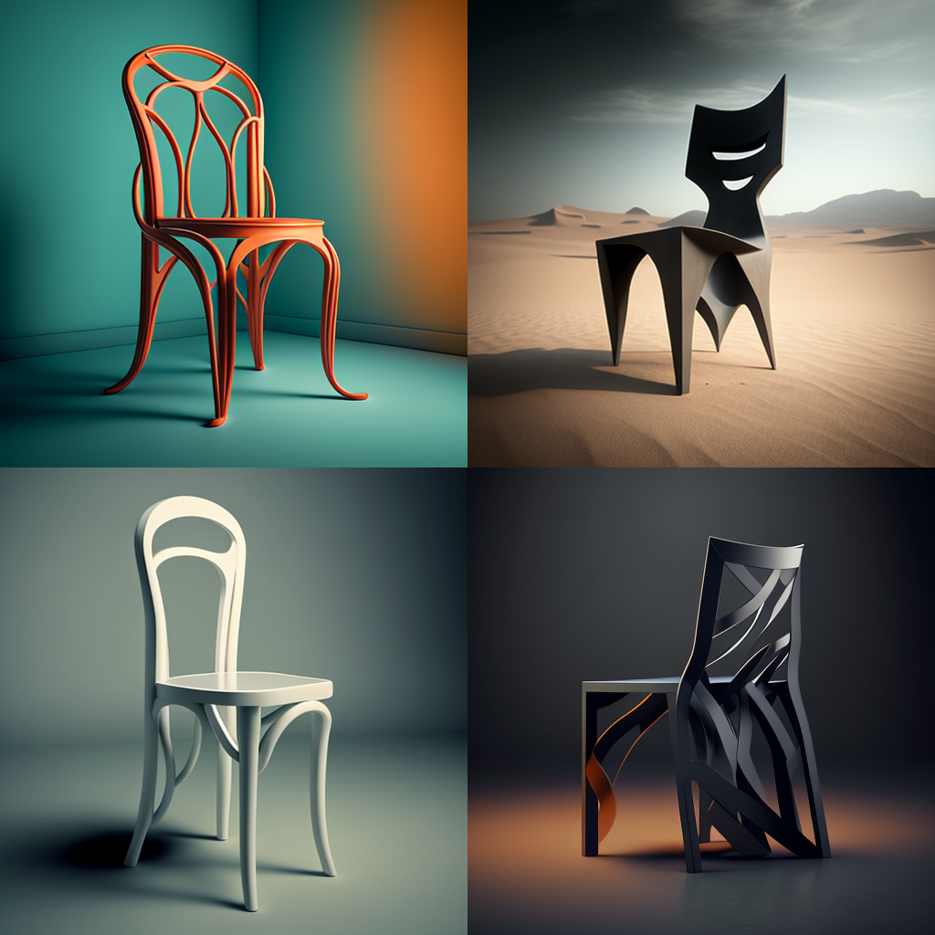 chairs, matte