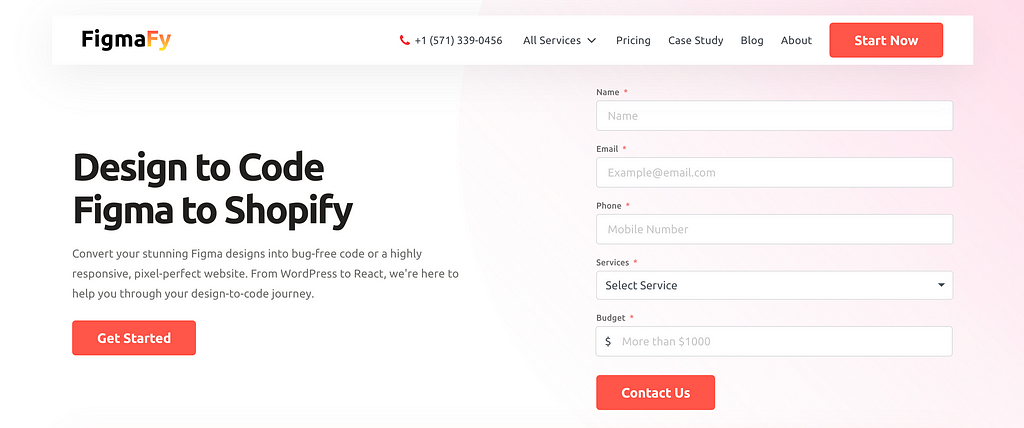 Figmafy Homepage