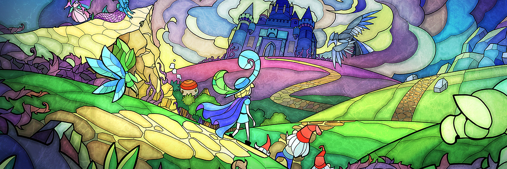Little Briar Rose, il protagonista e il castello in sfondo