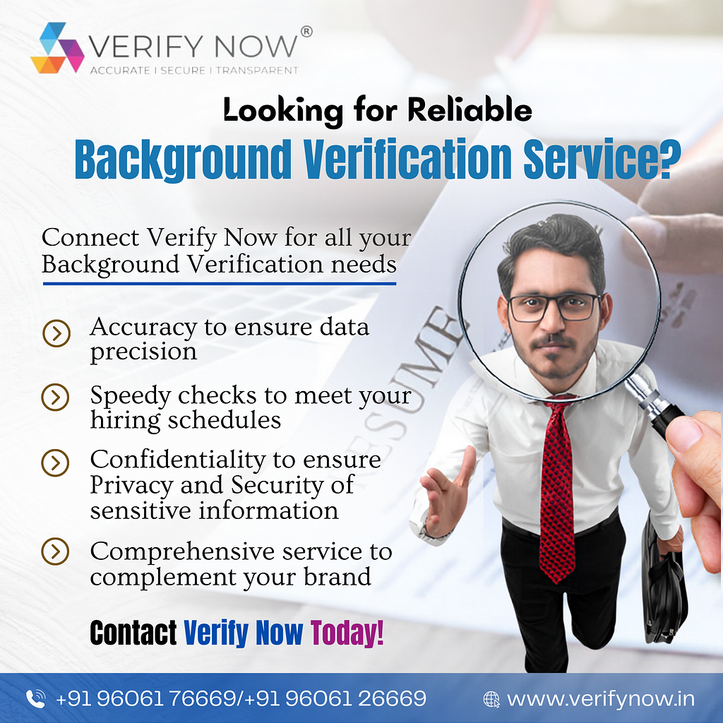 online background verification india