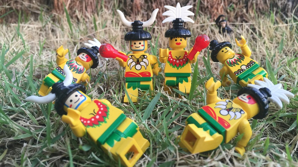 Indigenous lego people