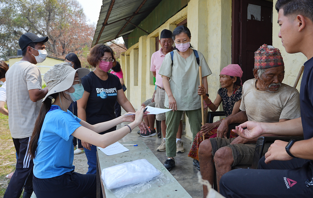 Free clinic in Nepal.