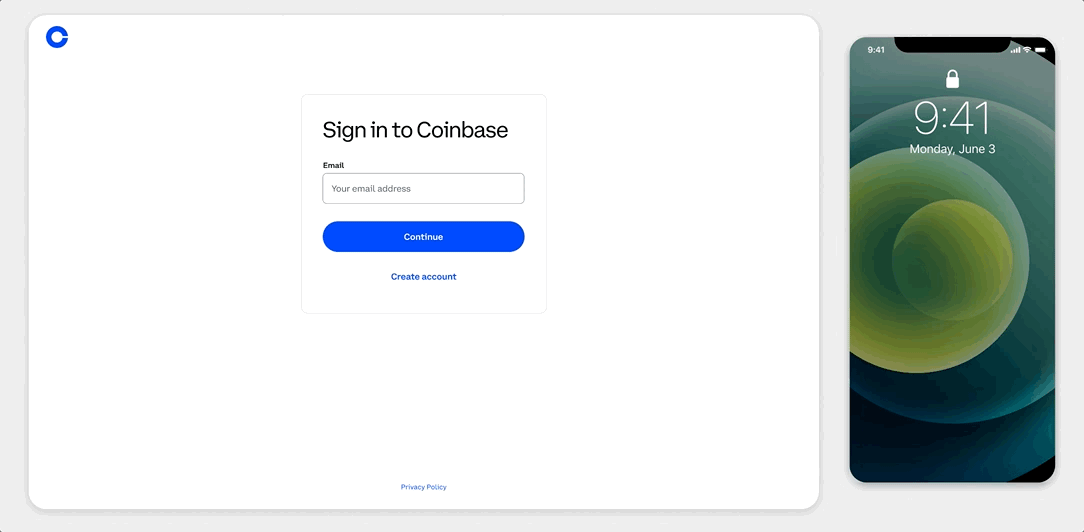 Introducing Coinbase Security Prompt — a safer and easier way of signing into Coinbase