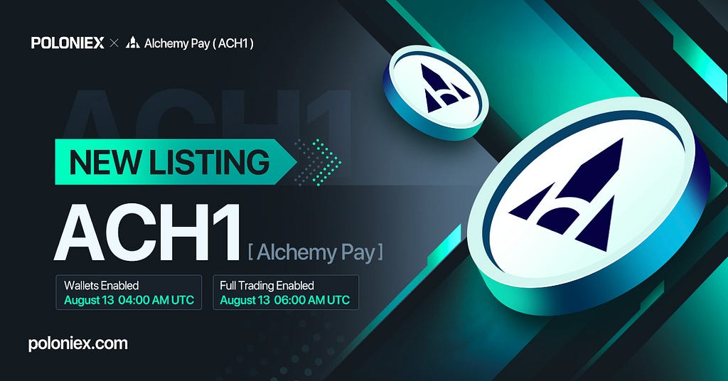 New Listing: Alchemy Pay (ACH1)Cryptocurrency Trading Signals, Strategies & Templates | DexStrats