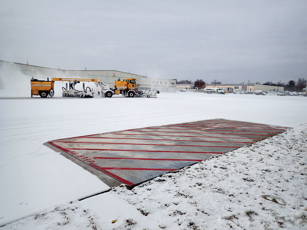 Photo of hot pavement.