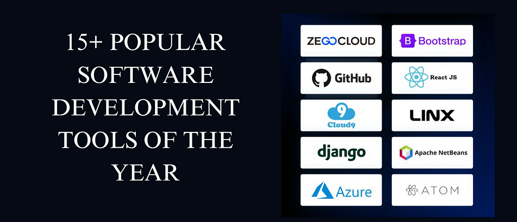 15+ Popular Software Development Tools of the Year