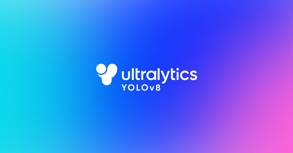 Ultralytics logo with YOLOv8