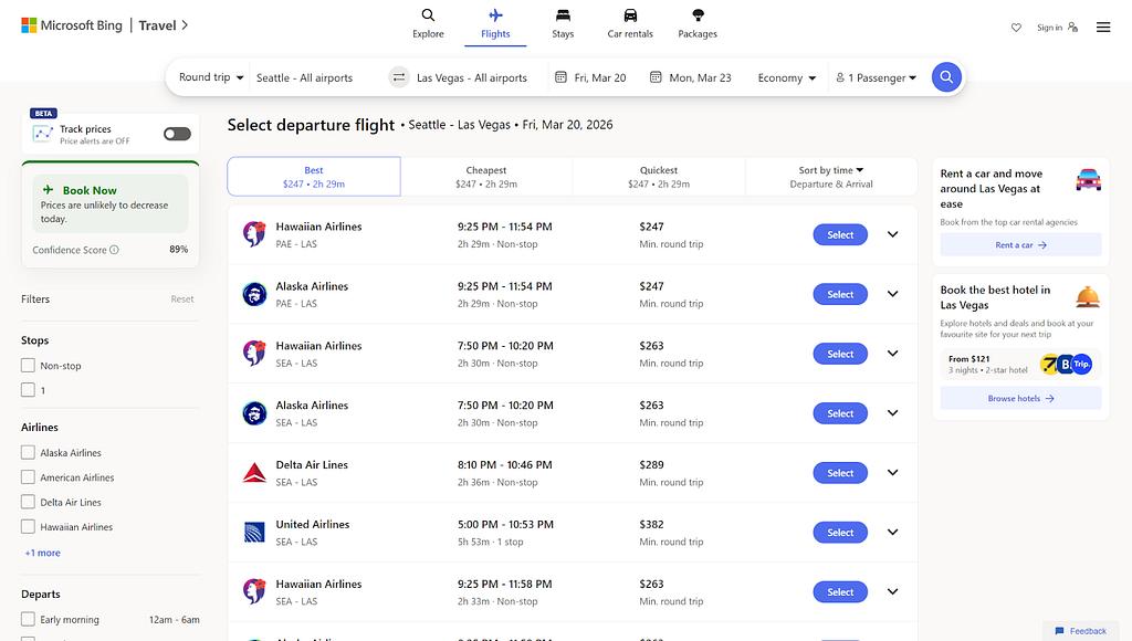 From Cluttered to Confident: Redesigning the Flight Summary Page at Bing Travel