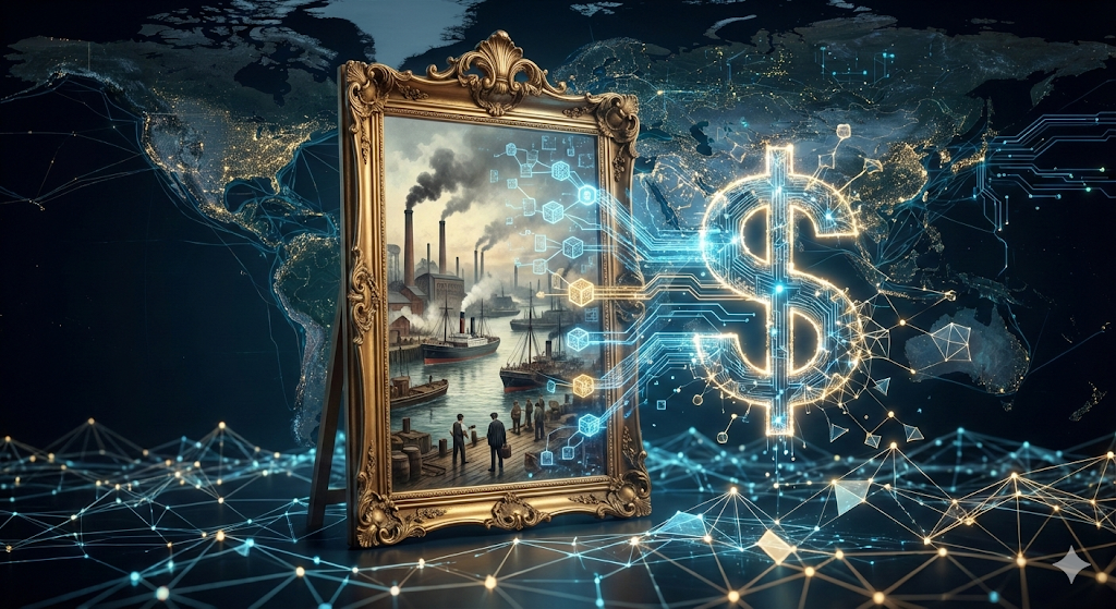 The Mirror of Power: How Production Systems Create Reserve Currencies
