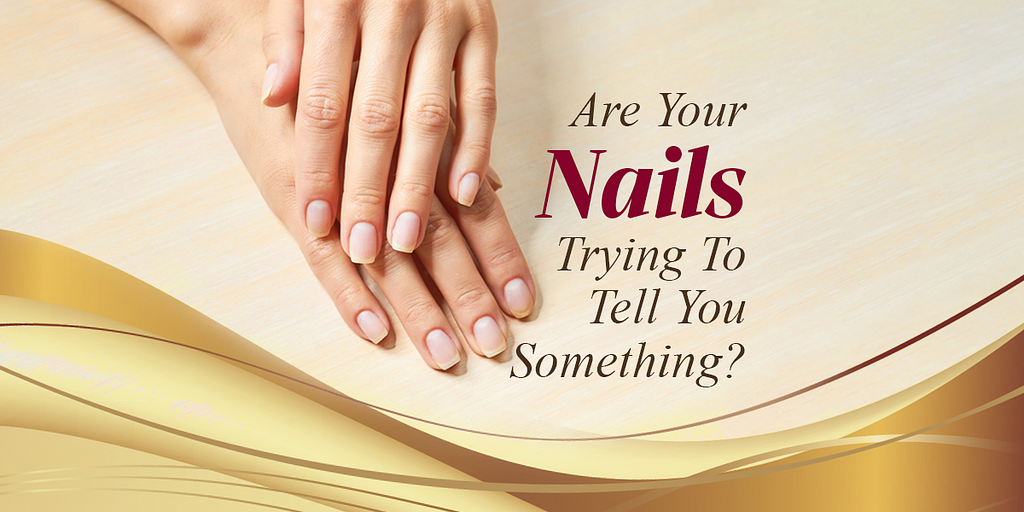 Image talking about finger nail health