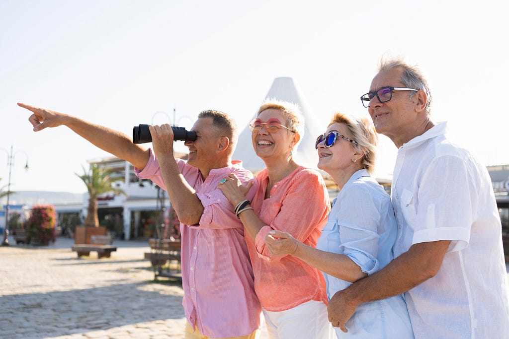 senior travelers