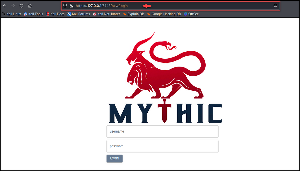 Figure 18- shows setting up a local port forwarding to access the Mythic web interface. mythic, azure, cloud, red team, r3d-buck3t