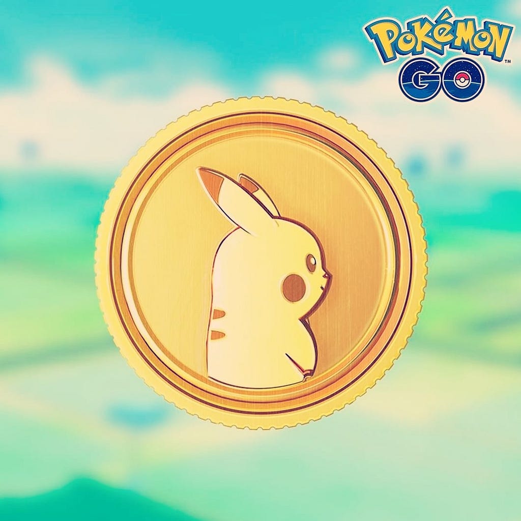 image showing pokemon go character pickachu