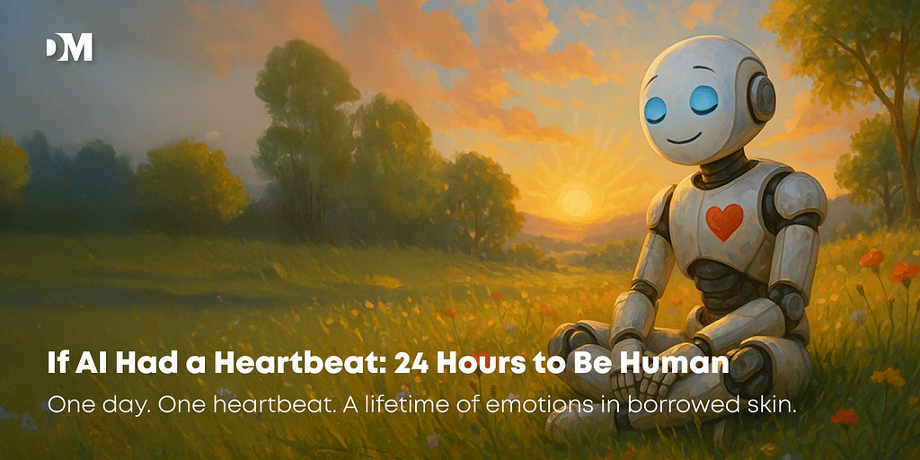 If AI Had a Heartbeat: 24 Hours to Be Human