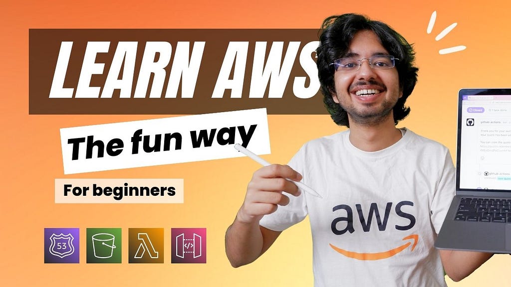 Learn AWS the fun way for beginners — LearnAWS.io