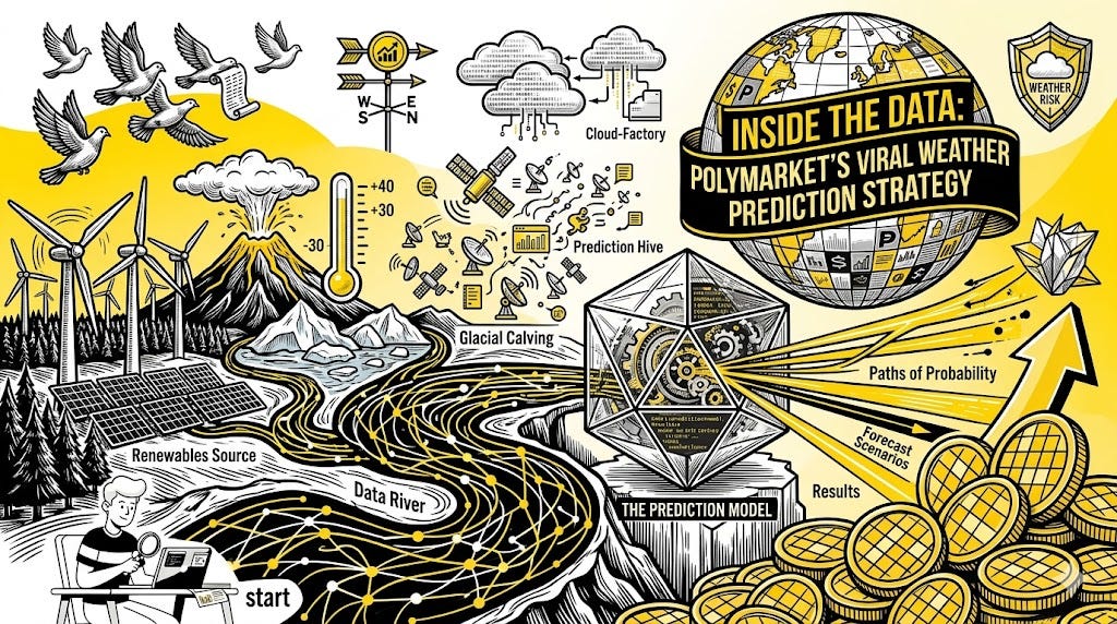 Inside the Data Behind Polymarket’s Viral $88K Weather Prediction Trading Strategy and Results