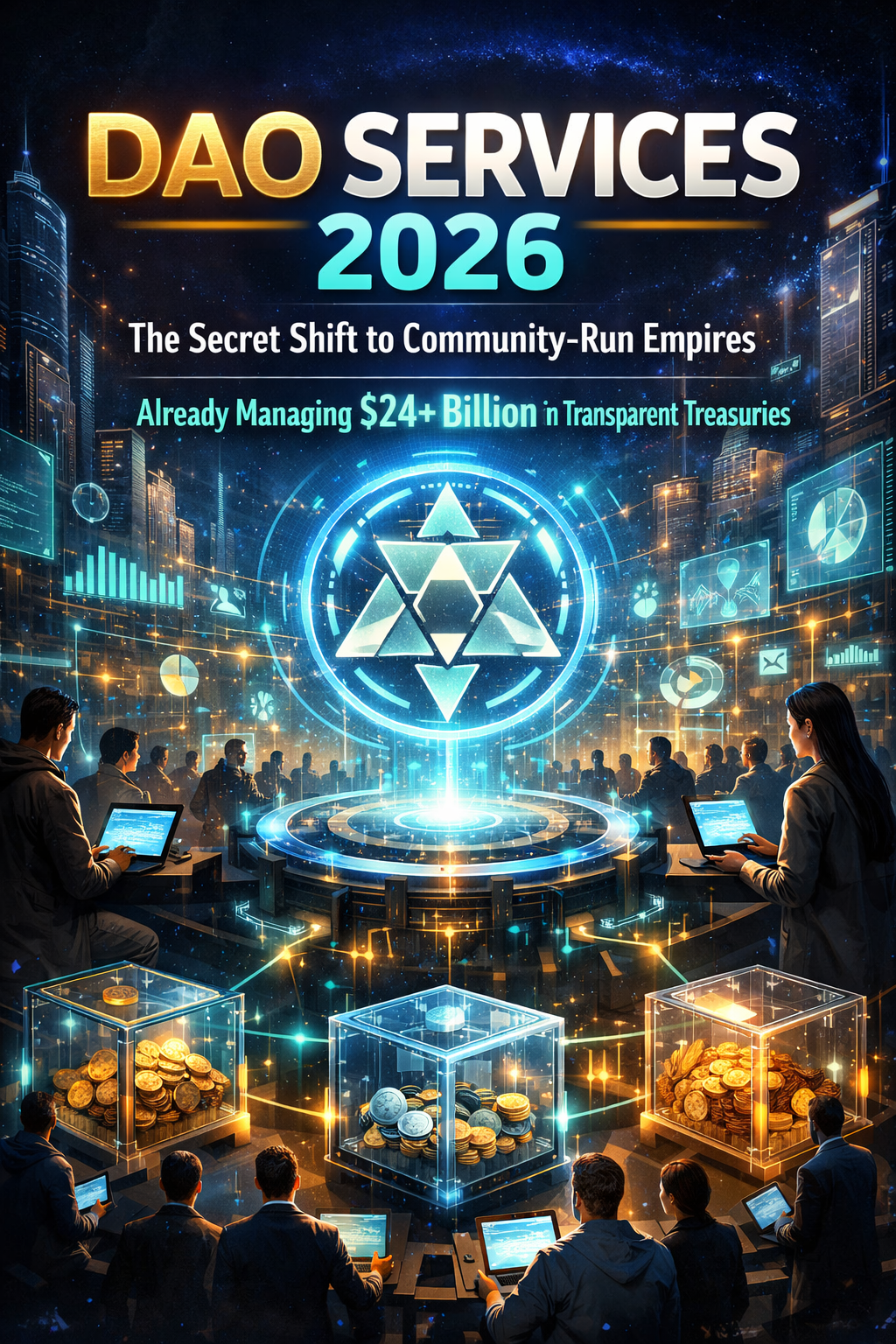 DAO Services 2026: The Secret Shift to Community-Run Empires That’s Already Managing $24+ Billion…