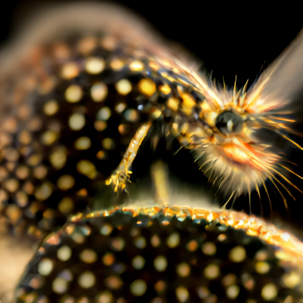 An image of a shrimp-like creature generated by craiyon.com when given the prompt ‘Polymorphism’